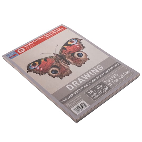 Tan & Gray Tone Drawing Pad by Artist's Loft